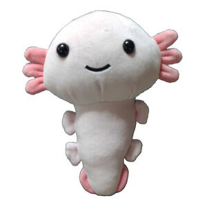 Pink Axolotl Soft Plush Toy 6”
